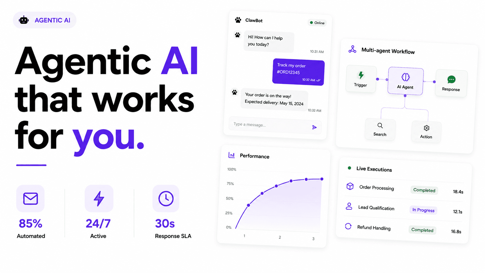 Agentic AI product showcase